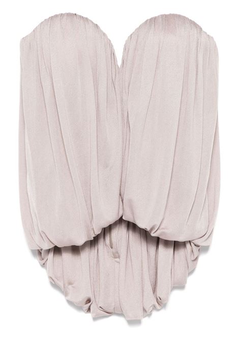 Sand beige draped top Giuseppe di Morabito - woman